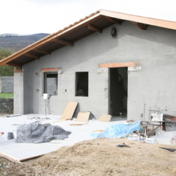 Surélévation de maison pour création d'un espace de lecture Figeac